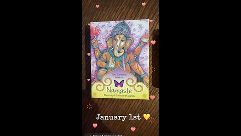 1/1/24 card: blessed regardless