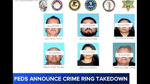 FEDS TAKES DOWN CRIME RING👮‍♂️🧟🚨🚗🏪👮🏻‍♀️PUSHING BURGLARY TOURISM 🚨IN LA🏘️🚙🧟‍♂️🏪💫
