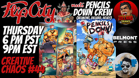 CREATIVE CHAOS #44- PENCILS DOWN CREW