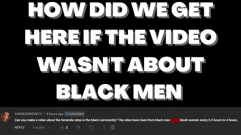 |NEWS| We Still Got Here Even Tho The Video Had "ZERO" To Do With Black Men