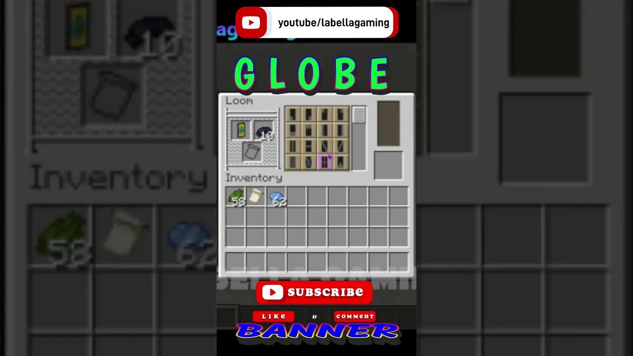 Globe Banner | Minecraft