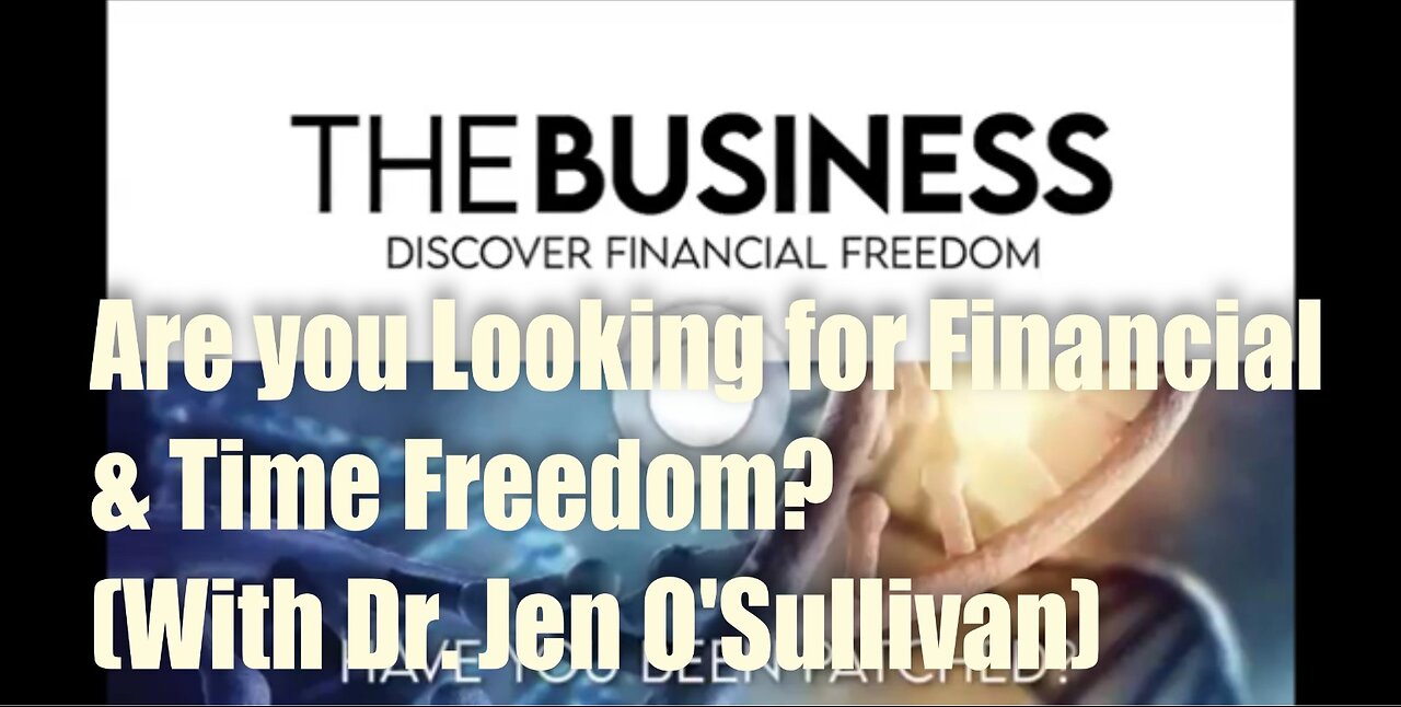 Are you Looking for Financial & Time Freedom? (with Dr. Jen O'Sullivan)