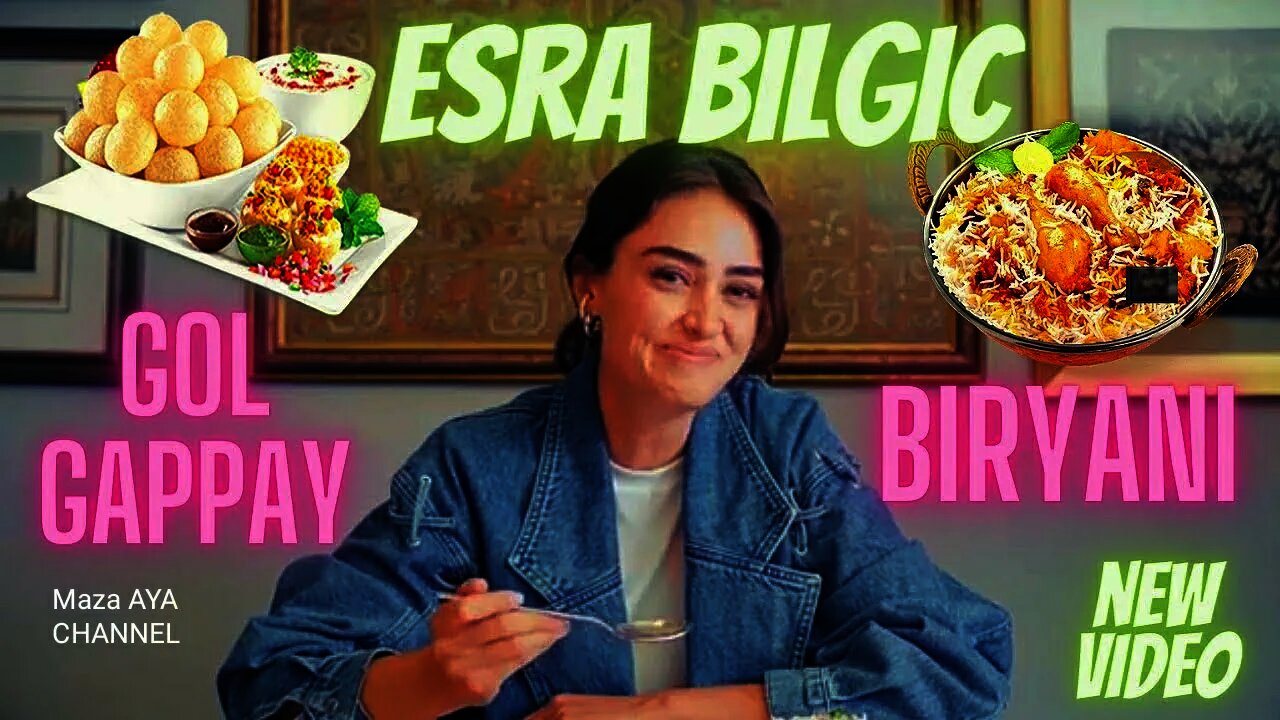 Halima Sultan Taste Pakistani Food Biryani || Esra Bilgic New Video