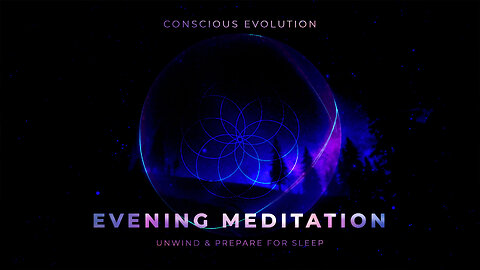 Guided Evening Meditation with 432Hz Ambient music | PM Meditation to Unwind & Prepare for Sleep
