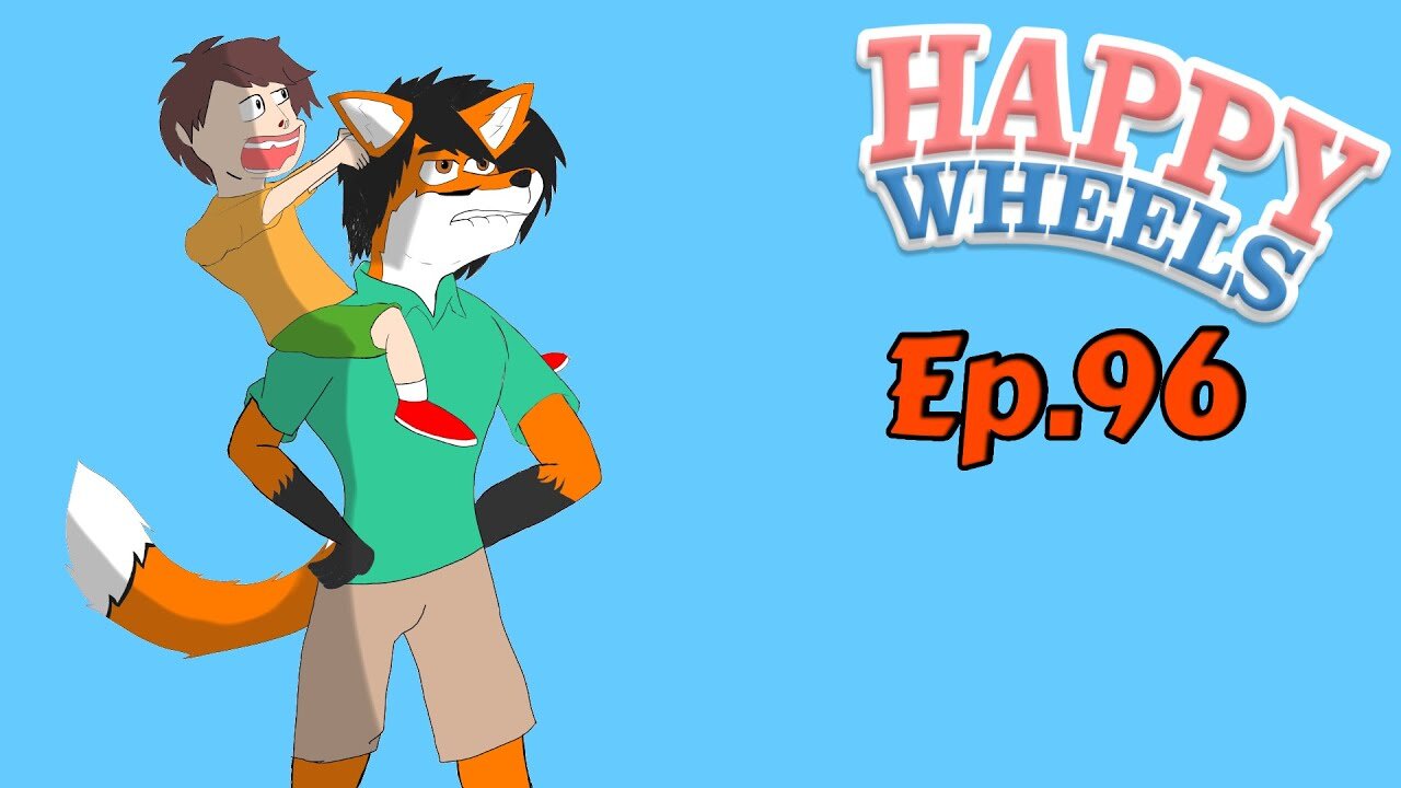 TailslyPlays Happy Wheels[Ep.96]--Rap Battle 3-- I CAN RAP