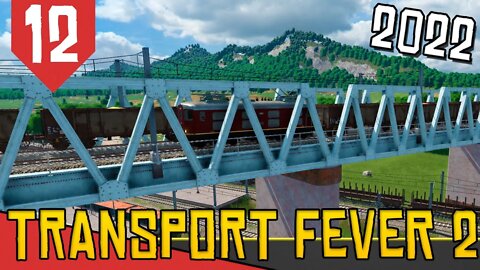 Primeiro BILHÃO com Pontes de 300km/h - Transport Fever 2 #12 [Gameplay Português PT-BR]