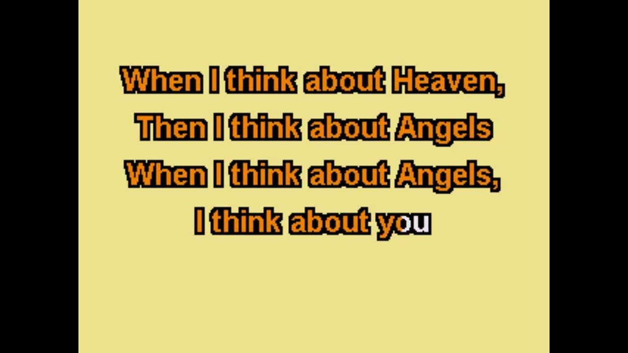 TU038 17 Jamie O'neal When I Think About Angels