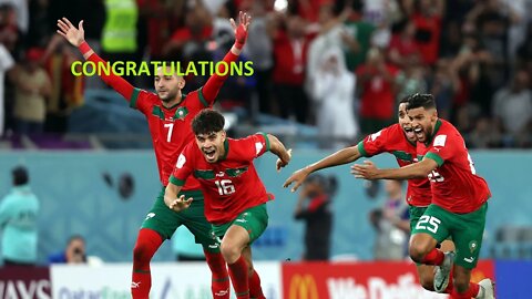 Random Reaction Time Congrats to Morocco