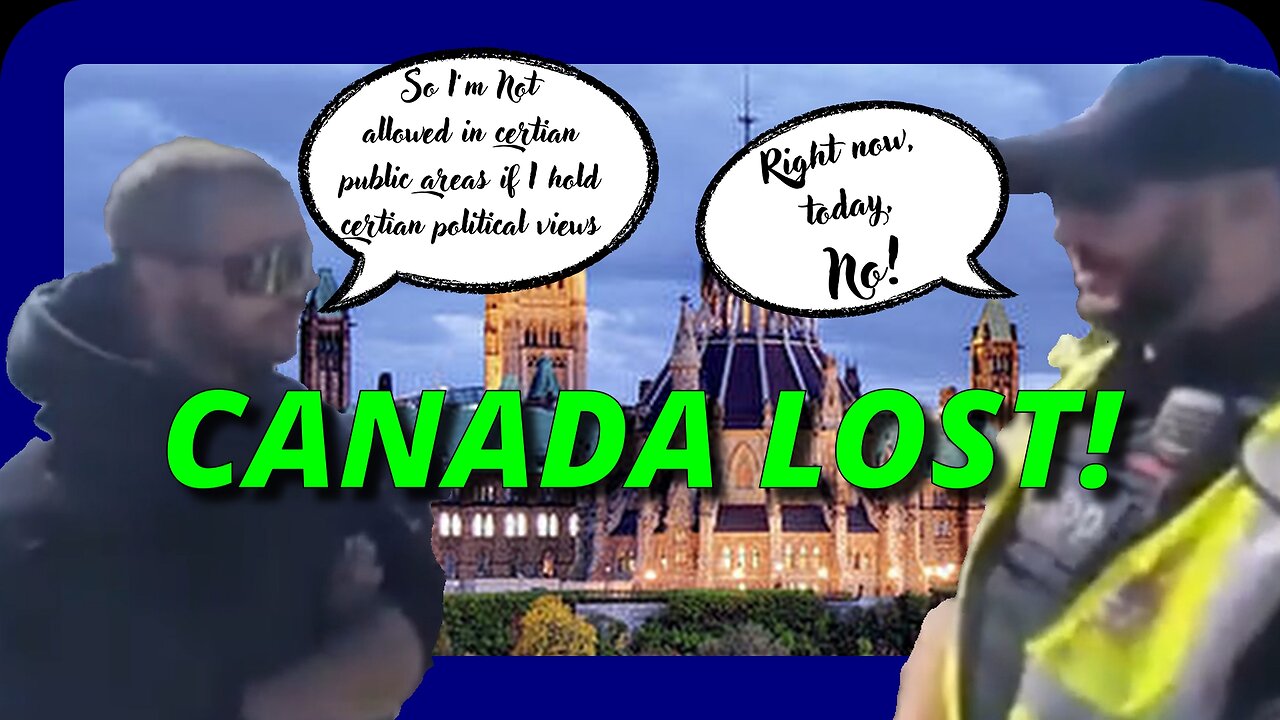 Freedom of Speech UNDER ATTACK on Parliament Hill!