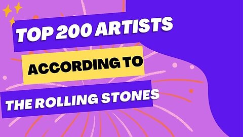 The Greatest Artists: According to The Rolling Stones