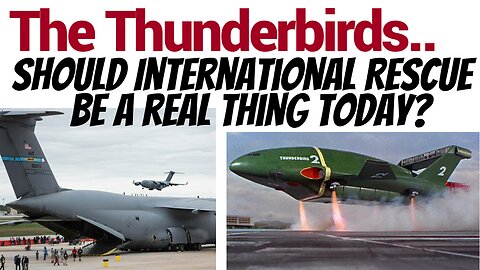 Should we have the Thunderbirds for real!?