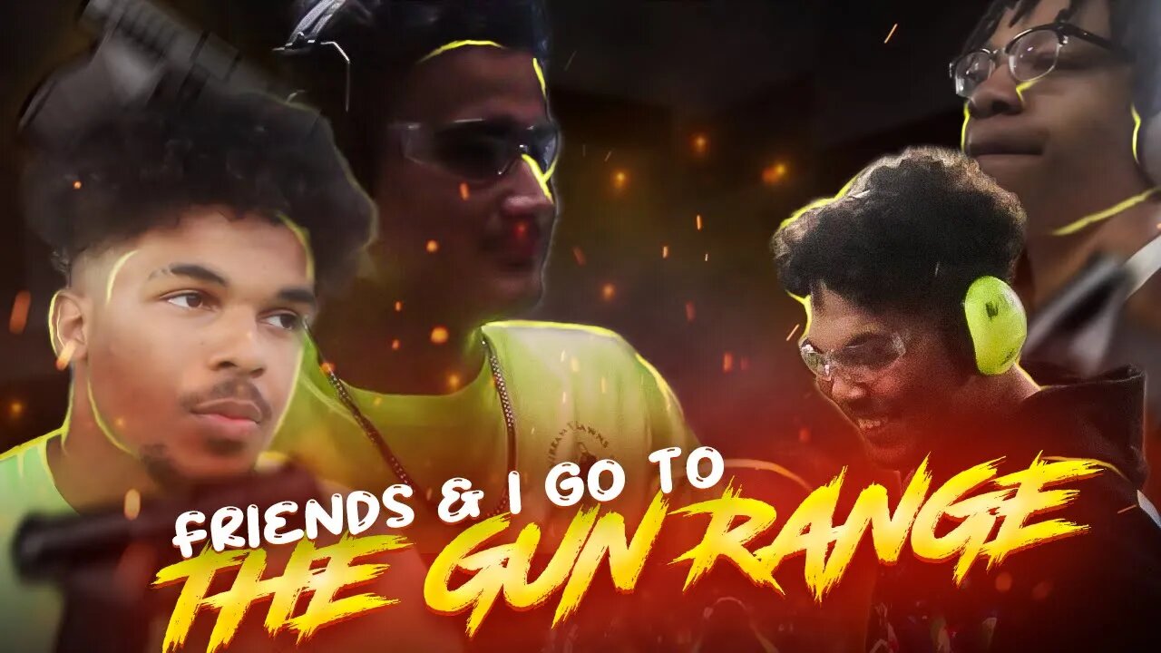 Friends and I go to the Gun Range! *INTERESTING*