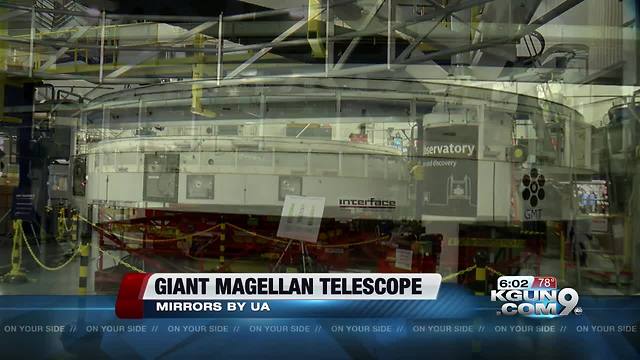Mirrors from UA making telescope most powerful ever