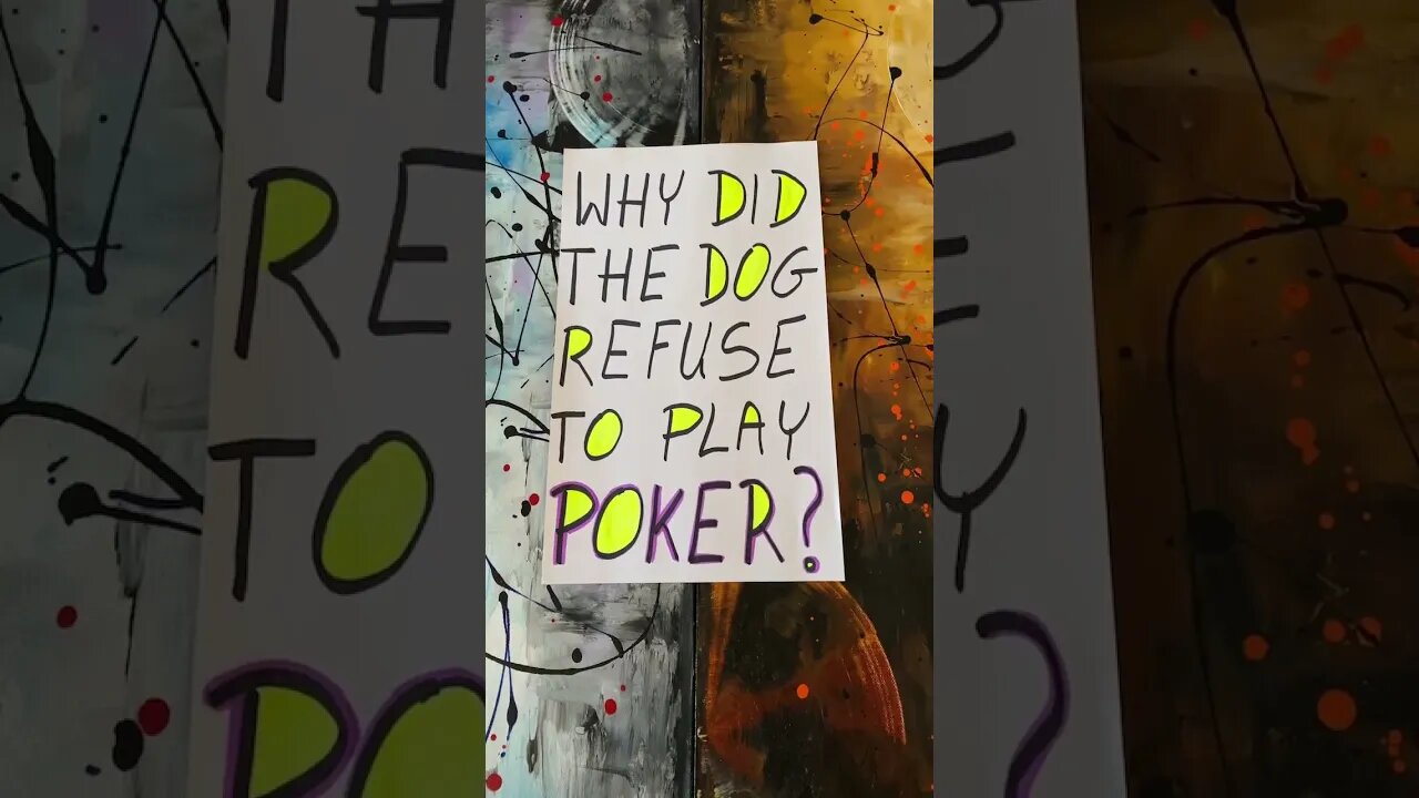 🐶This Dog Has Some Serious Poker Skills, But Why Did He Refuse to Play?♣️🤣