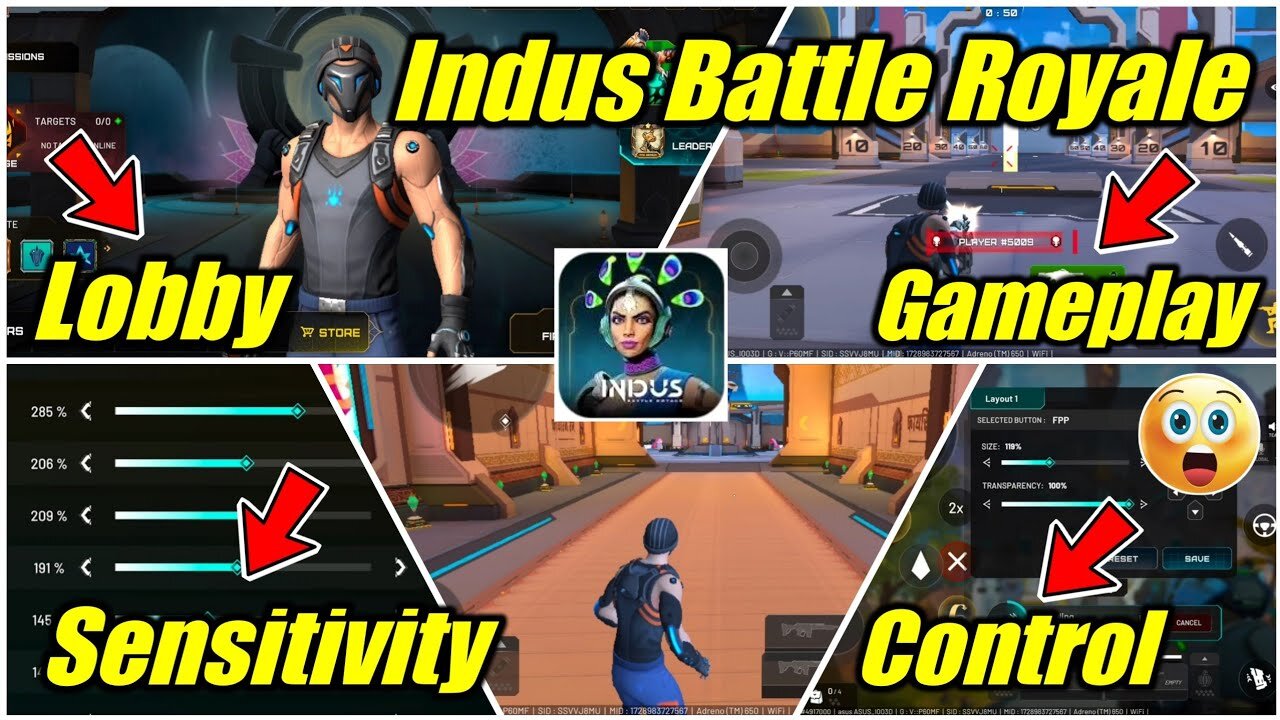 Indus Battle Royale First Gameplay 😮 Better than BGMI ? 🤔