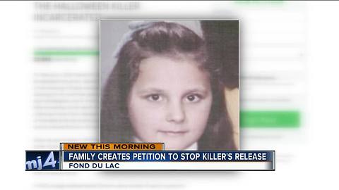 Family of Fond du Lac girl killed in 1973 tries to stop killer's release