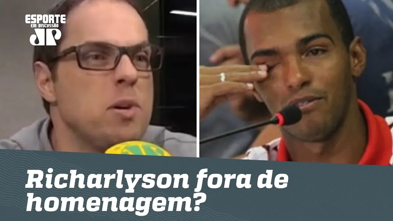 Richarlyson fora de homenagem do São Paulo? Repórter DETONA!