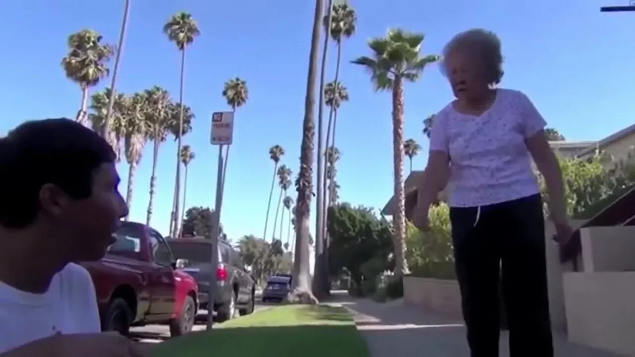 Angry People Yelling At Skaters