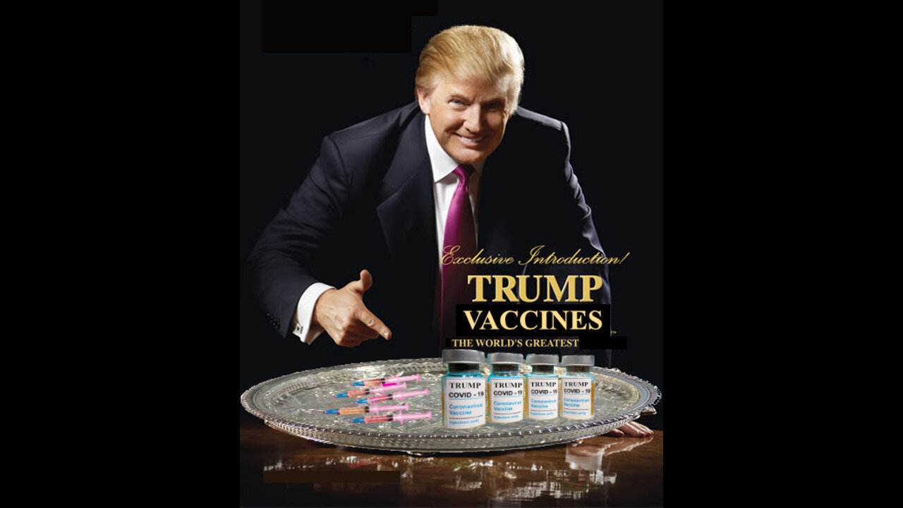 Donald Trump gives shameful answers about the vaccine.