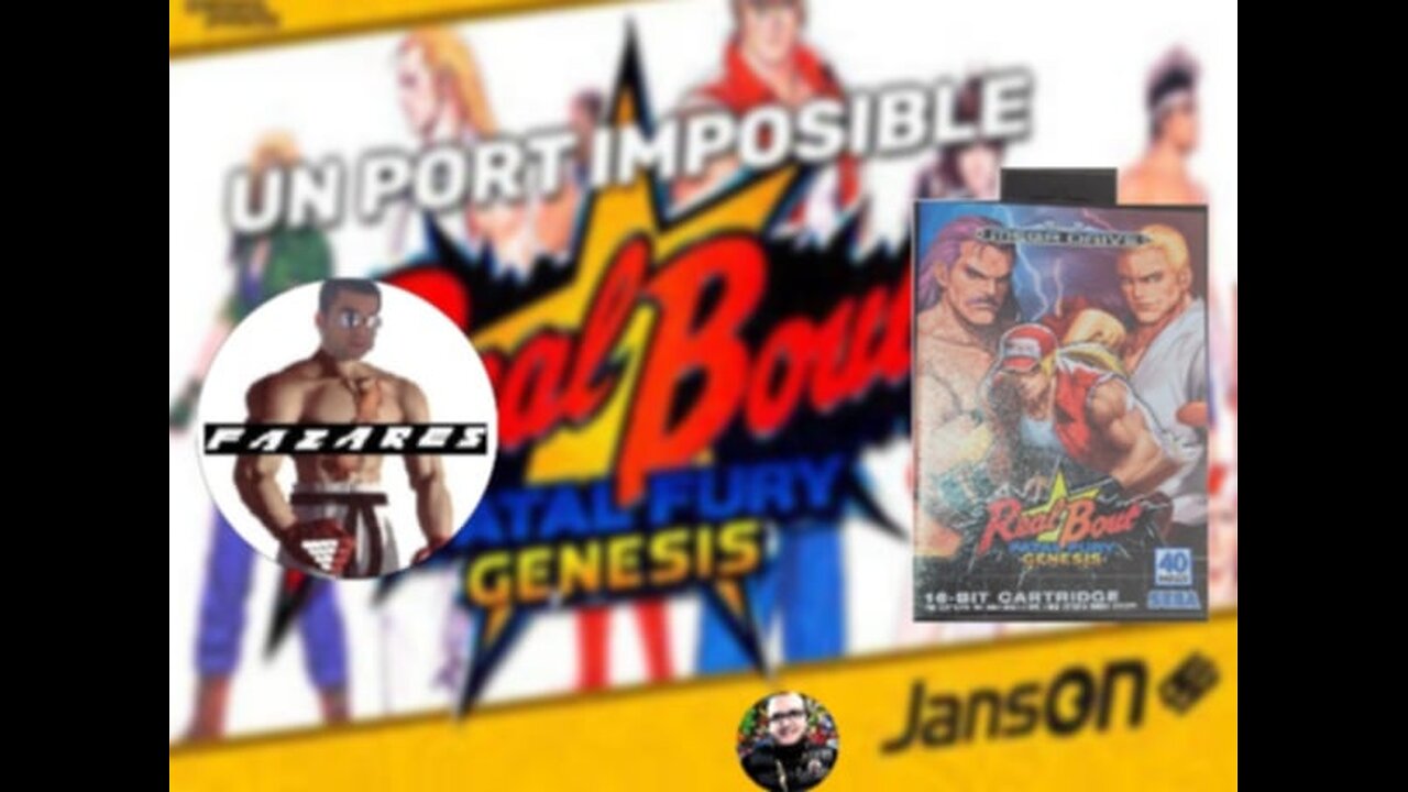 Fazares Unboxing - REAL BOUT FATAL FURY GENESIS SEGA MEGA DRIVE (ITA)