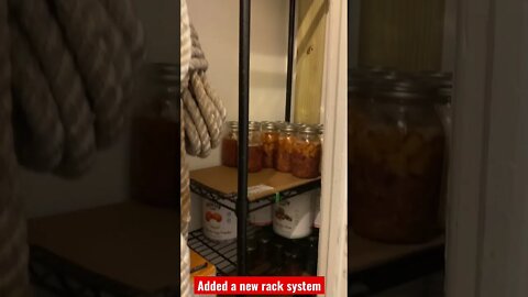 New Shelf In Closet