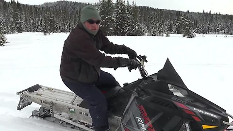 Snowmobiling to Burgdorf