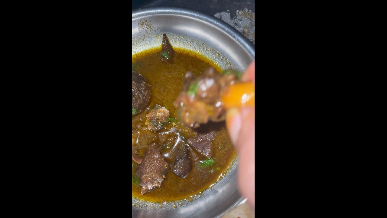 Mutton Curry with Hot Roti