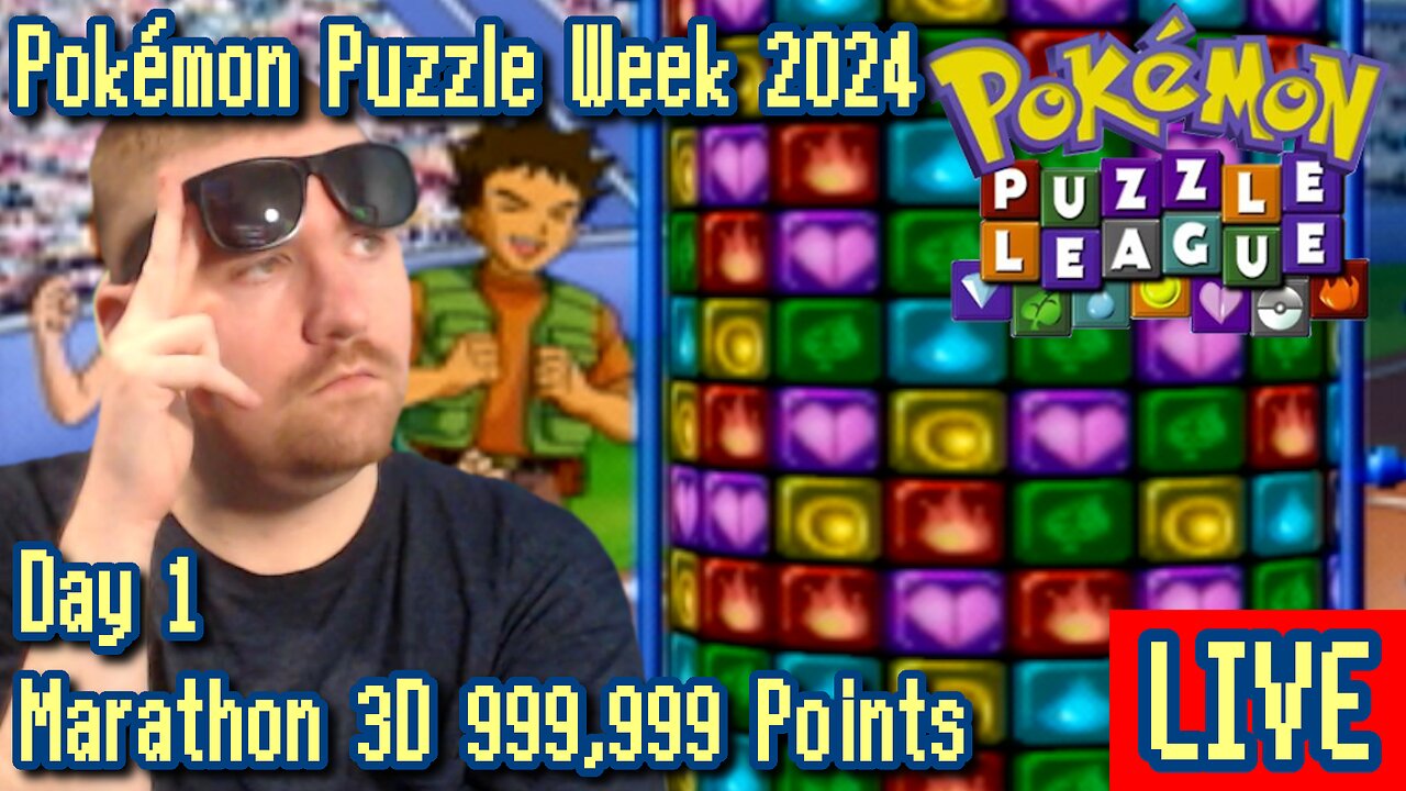 #PokemonPuzzleWeek2024 Day 1: 3D Marathons for 999,999 Points, Doods! [Pokémon Puzzle League]