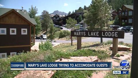 Marys Lake Lodge back in business after weekend fire