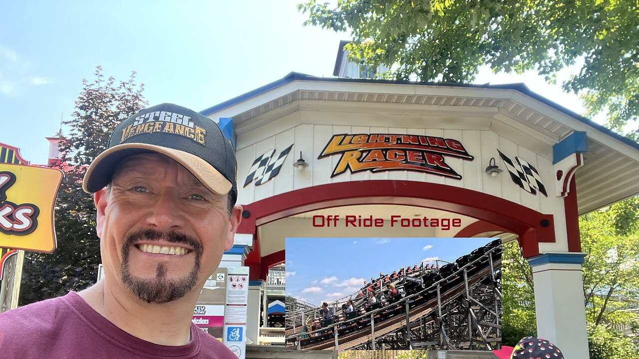 LIGHTNING RACER (THUNDER & LIGHTNING) at HERSHEYPARK, Hershey, Pennsylvania, USA [Off Ride Footage]