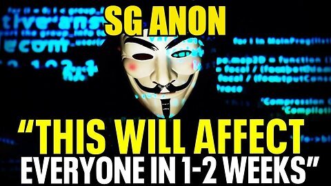 SG Anon Latest Intel - No One Is Ready For What's Coming In The Next Weeks - 10-30-24.