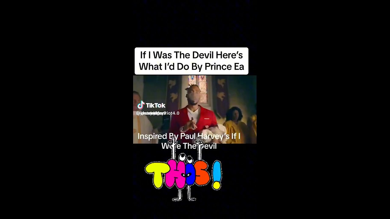 Paul Harvey’s “ If I Were the Devil “