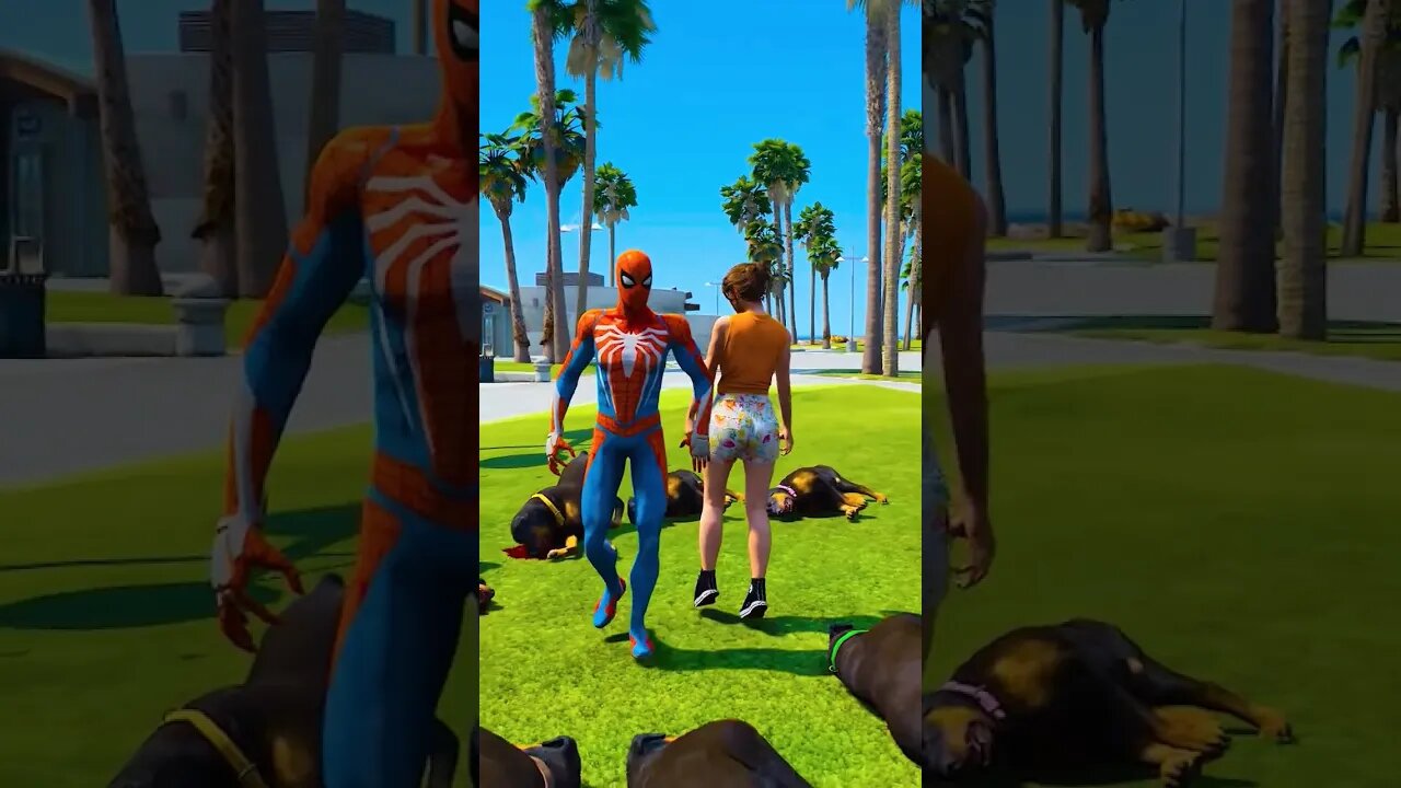 sepider man GTA v baby #youtubevideo #gameplay #4k60fps #game #goneviral #videoquality