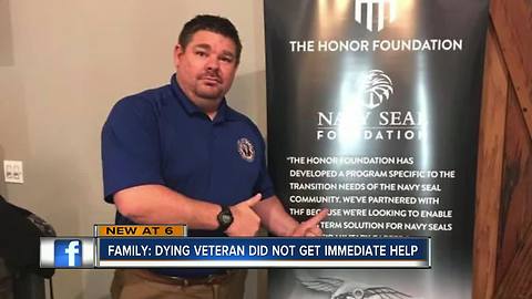 Family: Dying veteran did not get immediate help