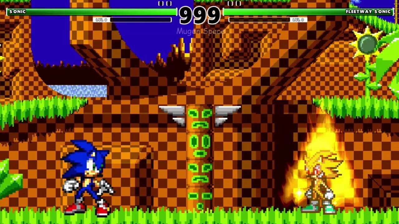 Sonic VS Fleetway Sonic I Sonic Battle Rematch