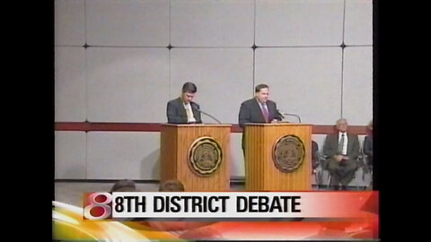 October 14, 3004 - 8th District Congressional Debate at Indiana's DePauw University