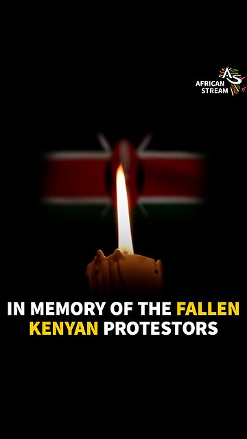 IN MEMORY OF THE FALLEN KENYAN PROTESTORS
