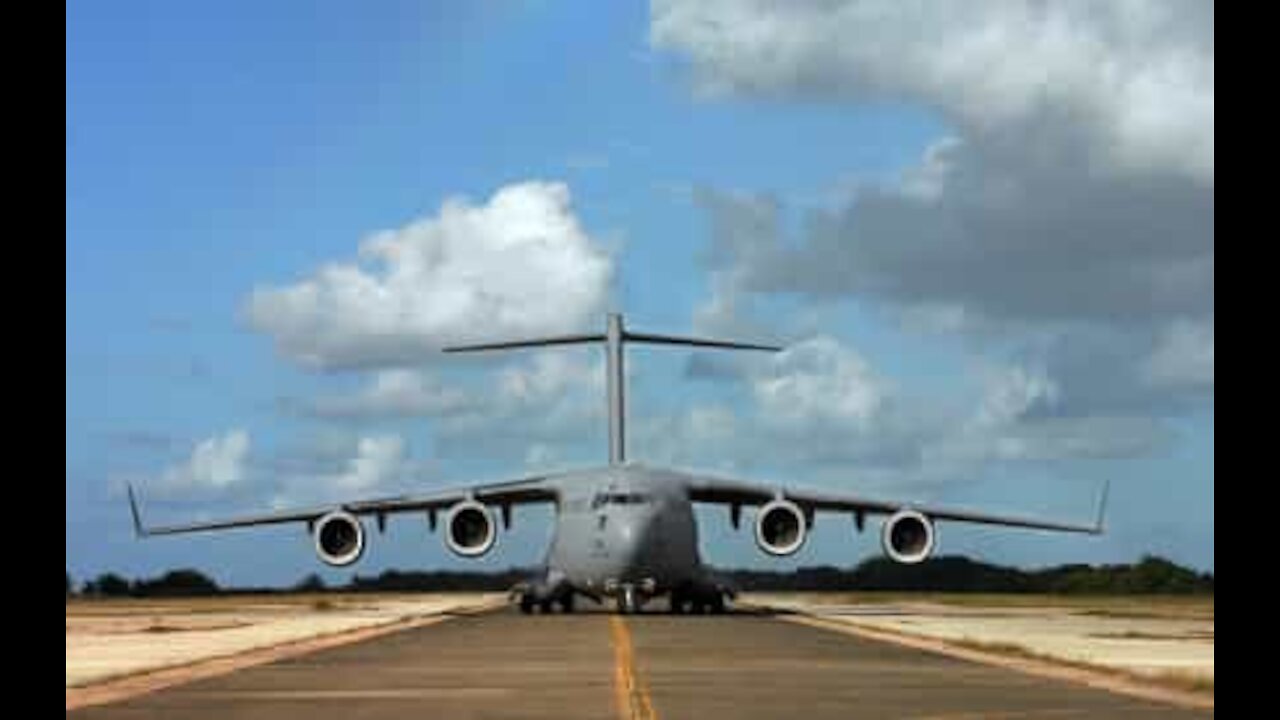 O maior avião de carga do mundo visto de perto!