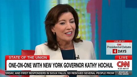 Gov Kathy Hochul Wants To See Jacked Up Joe At The Debate