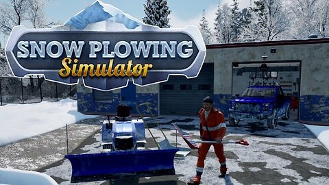 Snow Plowing Simulator Streamed