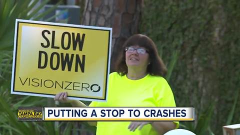 Carrollwood neighborhood working to stop speeding and crashes