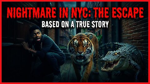 A Tiger and a Caiman living in a NYC apartment ~ A crazy TRUE STORY in New York City ~ AI Movies ~