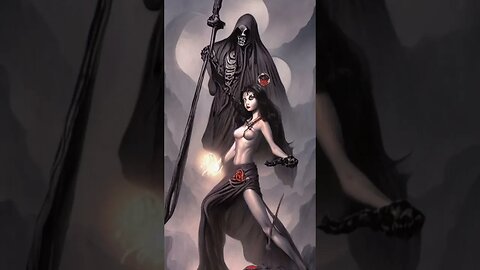 AI Grim Reaper and Lady Death Art 🥀