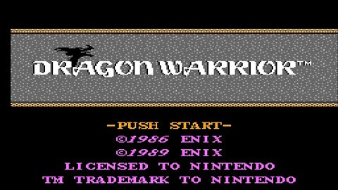 Dragon Warrior (1986) Full Game [NES]