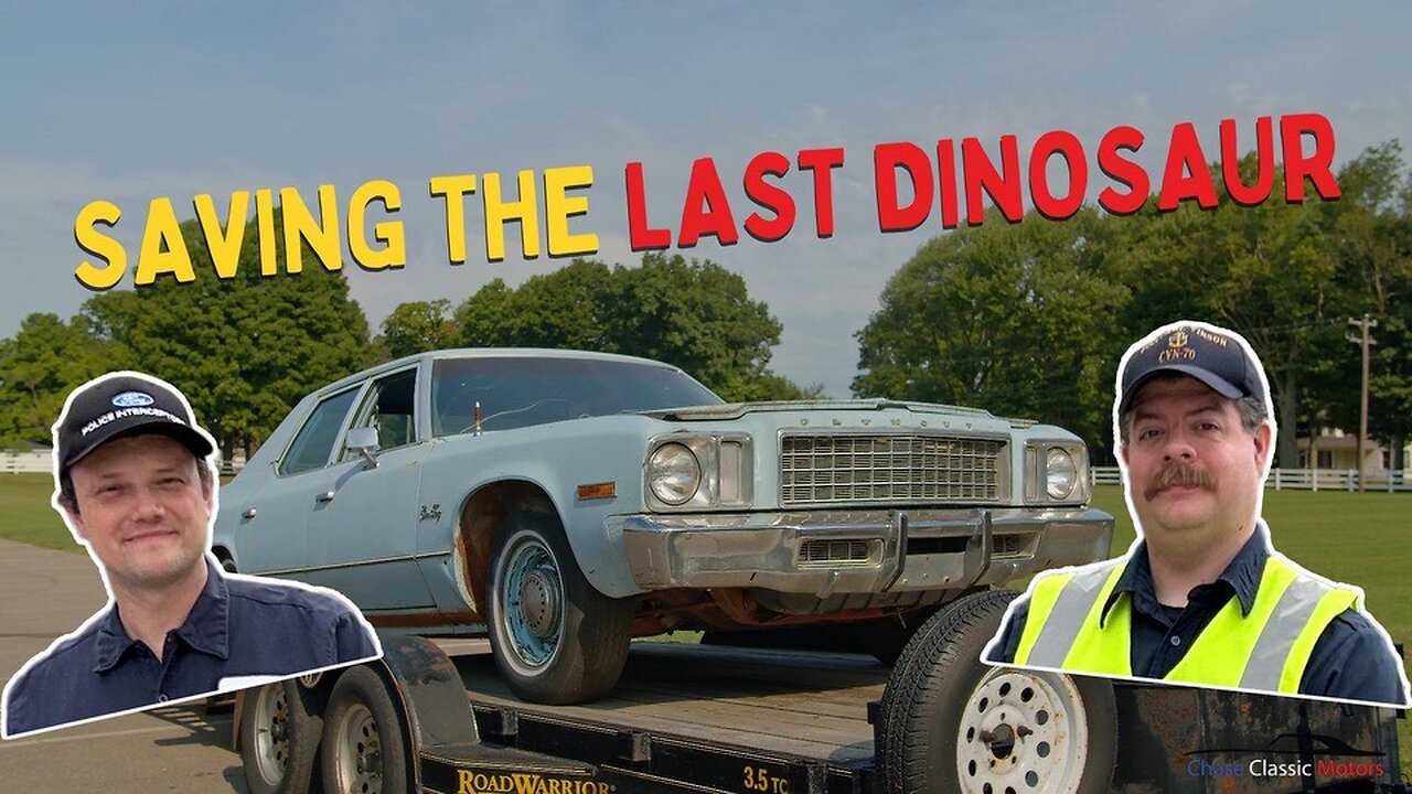 Chase Classic Motors - S1Ep2 Saving the Last Dinosaur - 1977 Plymouth 440 Pursuit!