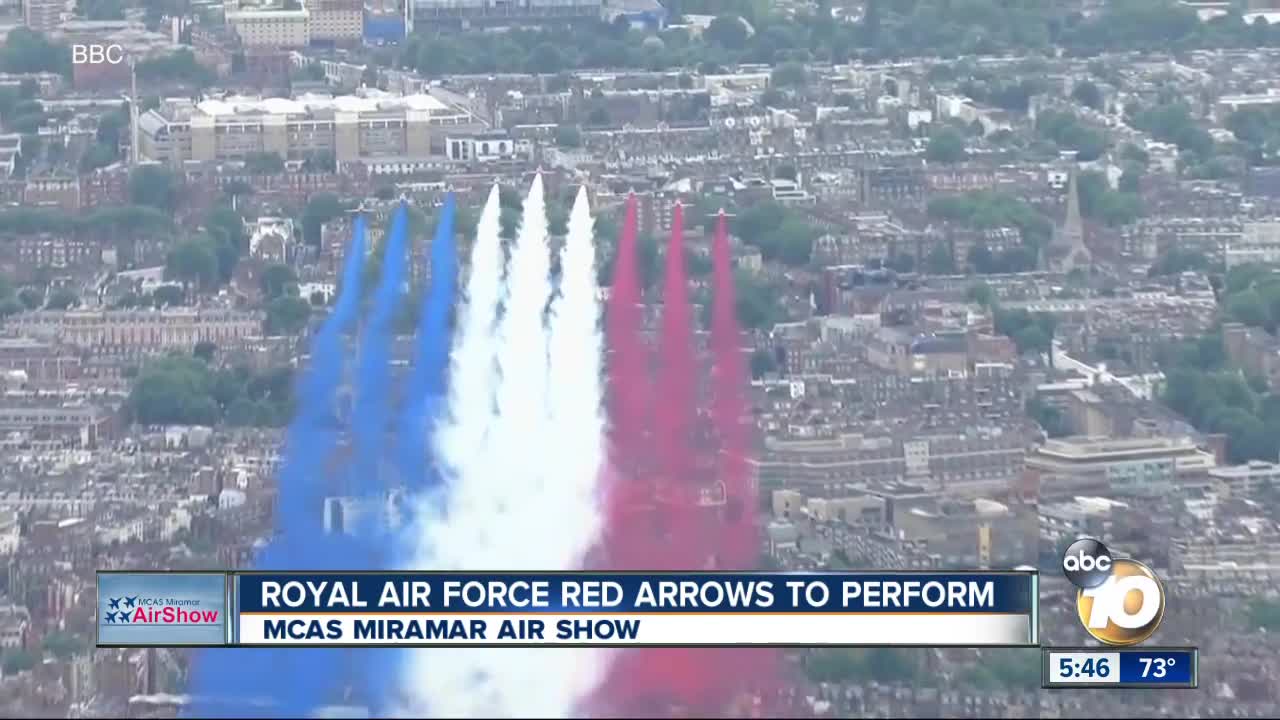 Red Arrows make US appearance