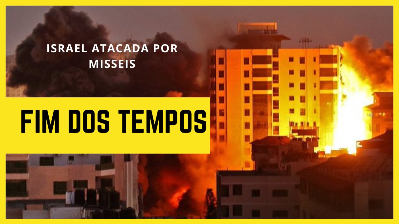 ISRAEL ATACADA POR MISSEIS [IRON DOME]