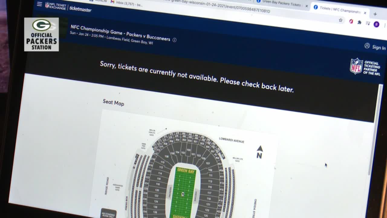 Packers season ticket holders upset after missing out on seats for NFC title game