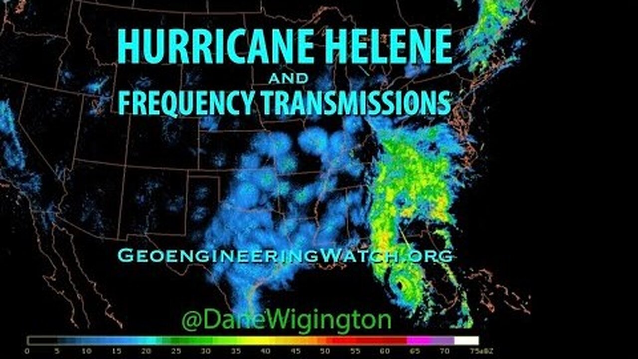 Hurricane Helene & Frequency Transmissions, 90 Sec Alert! Dane Wigington, Geoengineering Watch