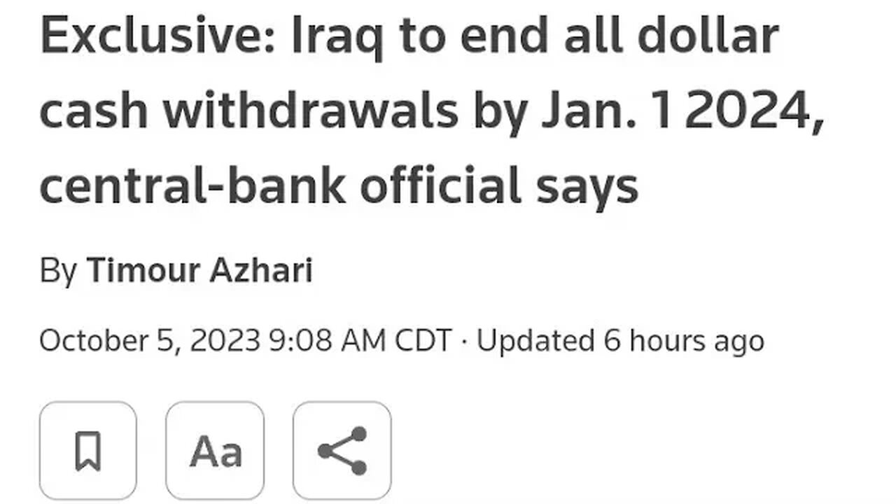 Iraq Dinar & Bitcoin spot ETF will cause a Bull Market Super Cycle in 2025 ??